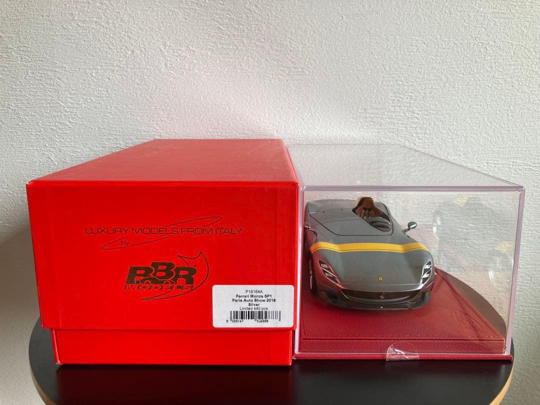 自動車 BBR 1/18 Ferrari Monza SP1 l grey