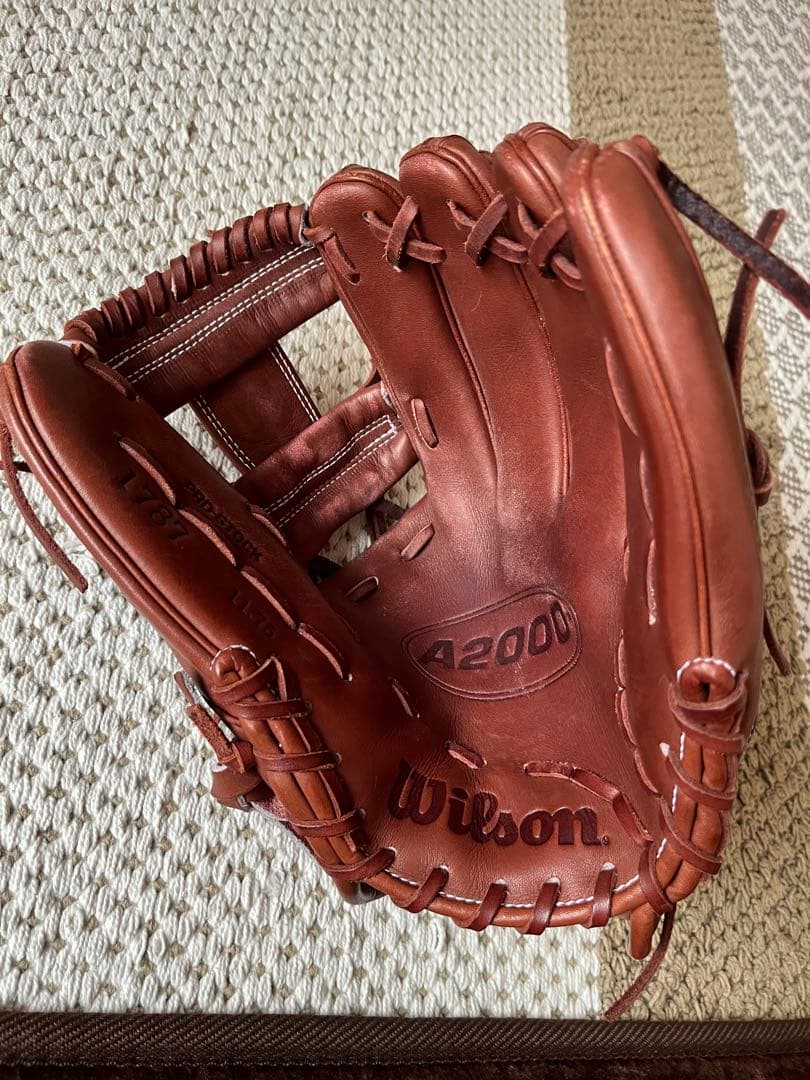 Wilson A2000 硬式グローブ ブラウン