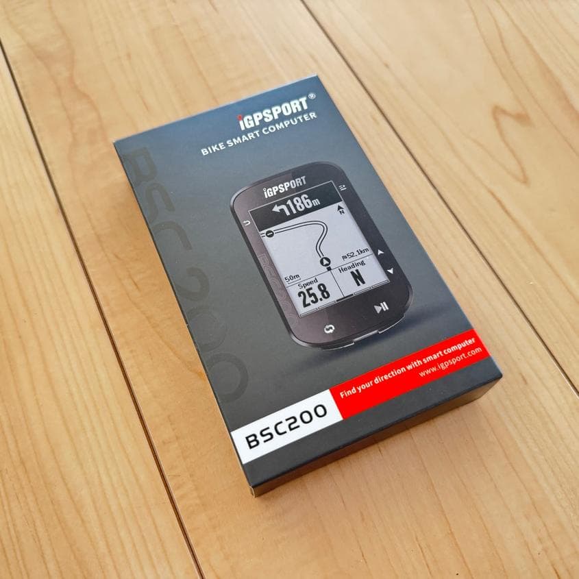 新品未開封【iGPSPORT】BSC200　サイコン(ルートナビ機能）＆マウント