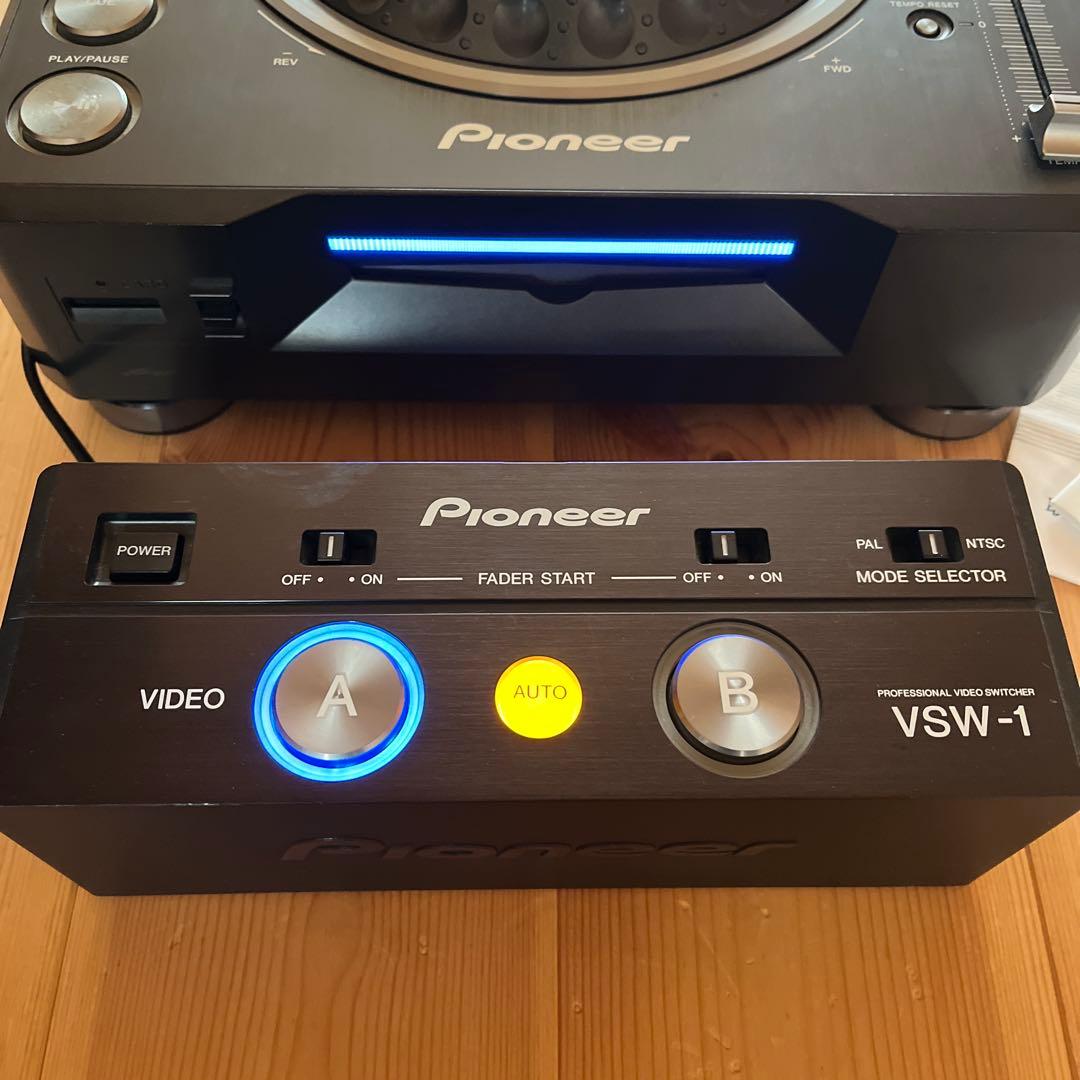 DJ機材 Pioneer DVJ-X1 & VSW-1