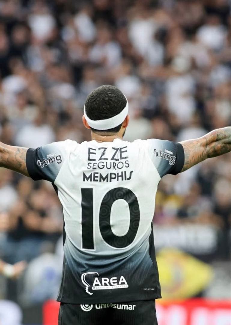 コリンチャンス メンフィス デパイ 選手支給 正規品 ユニフォーム