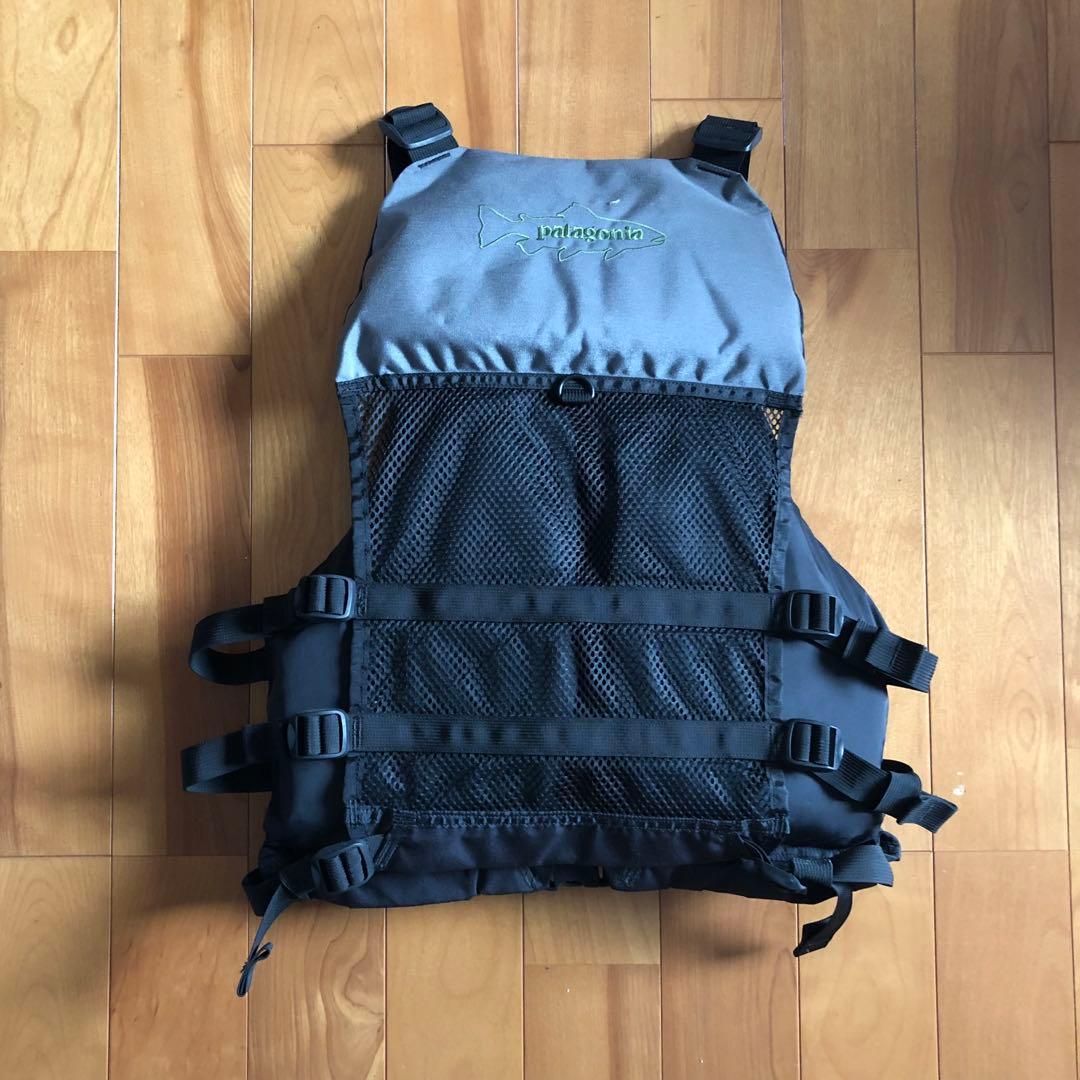 希少 Patagonia ライフジャケット カヌー カヤック グレー M