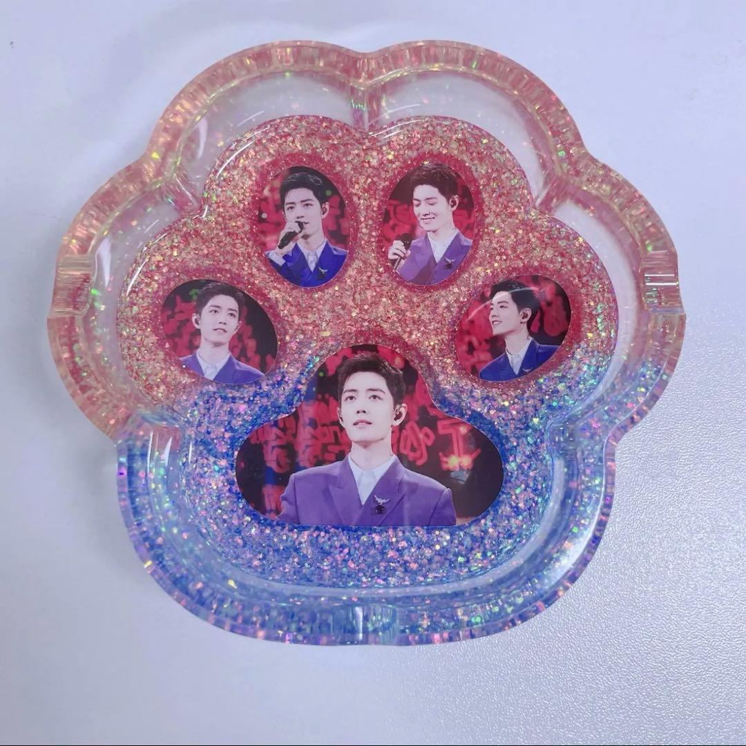 肖戦 新作 ジャンボレジン猫肉球トレー 7点セット❣️確認用❣️