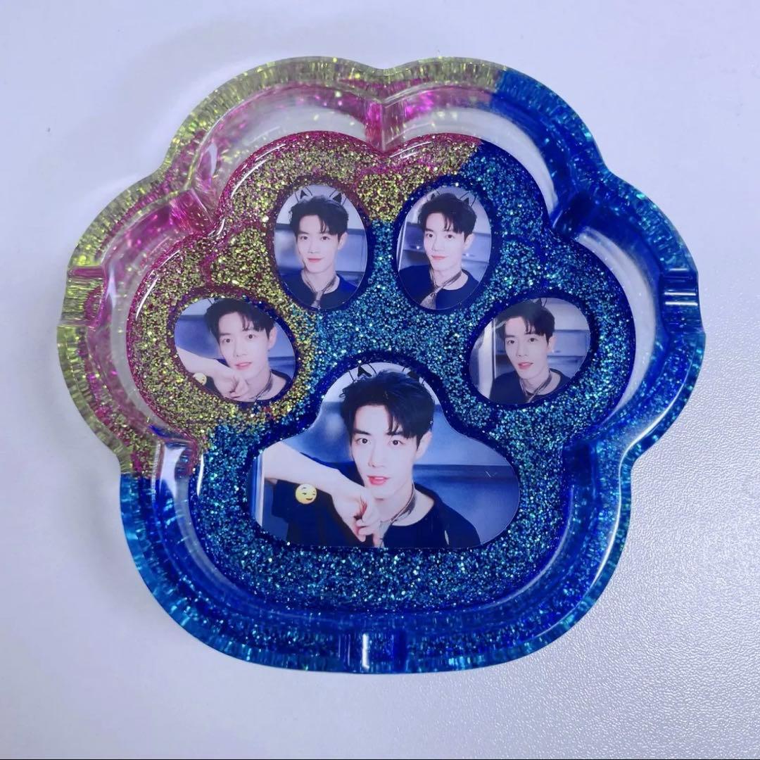 肖戦 新作 ジャンボレジン猫肉球トレー 7点セット❣️確認用❣️