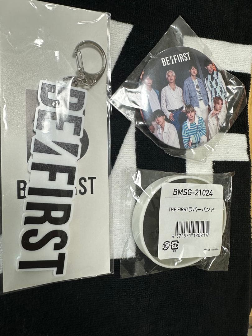 BE:FIRST初期タオル&ラバーバンド＆キーホルダー2021