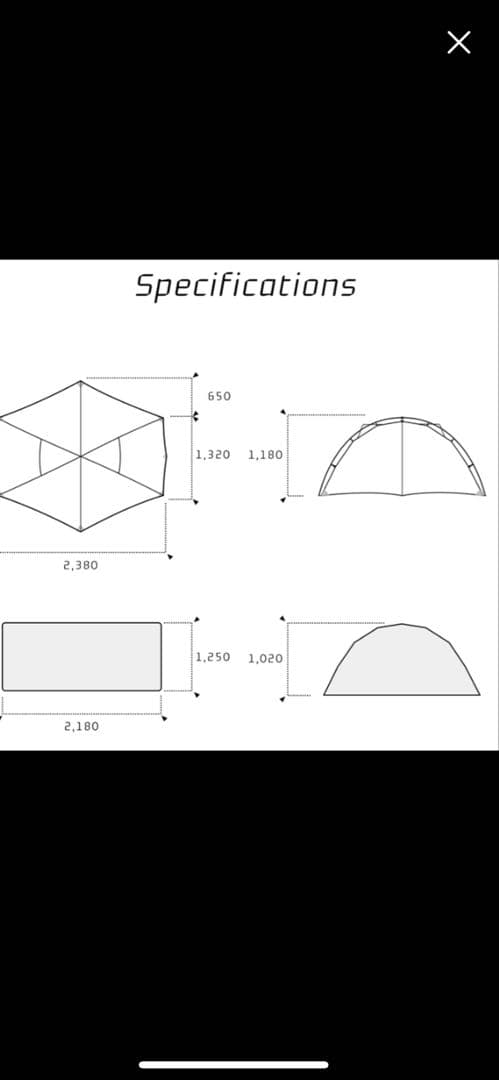 BACKCOUNTRY XANADU 2P キャンプ 登山 テント 軽量