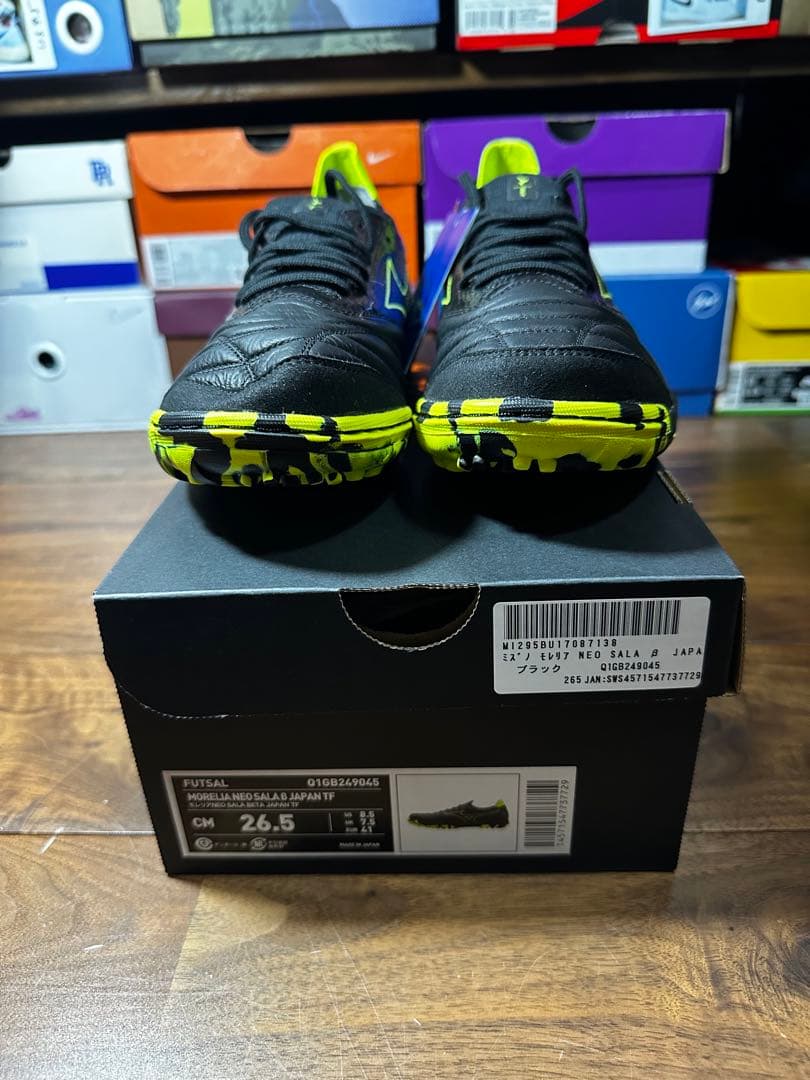 【新品未使用】ミズノ モレリアネオ サラβジャパン TF 26.5cm