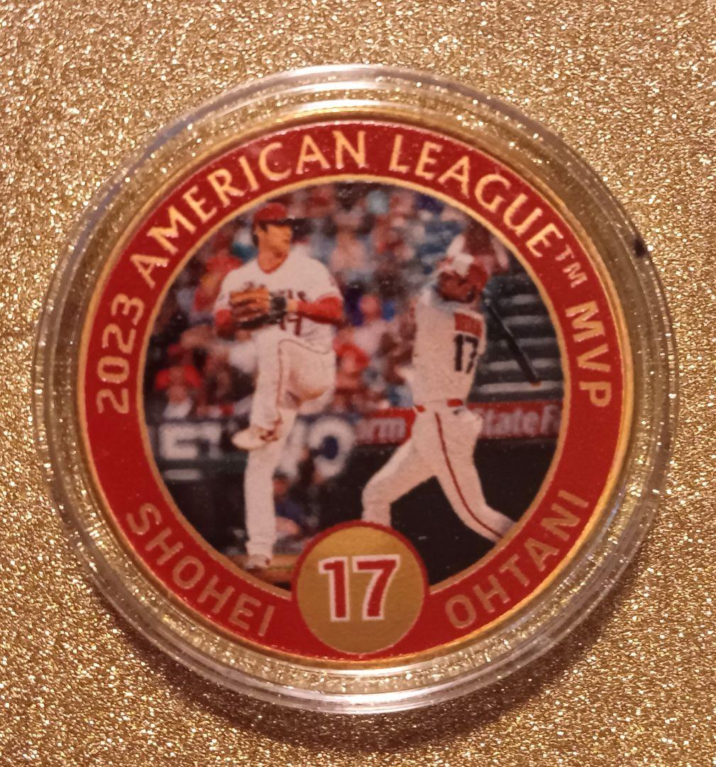 エンゼルス 大谷翔平選手 2023 AL MVP受賞記念ゴールド
