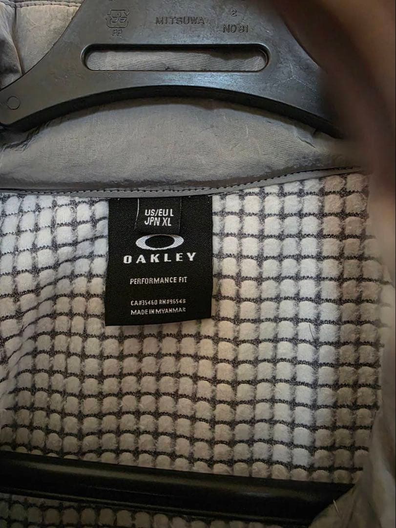 【OAKLEY】HYBRID PUFF FLEECE グレー　XL