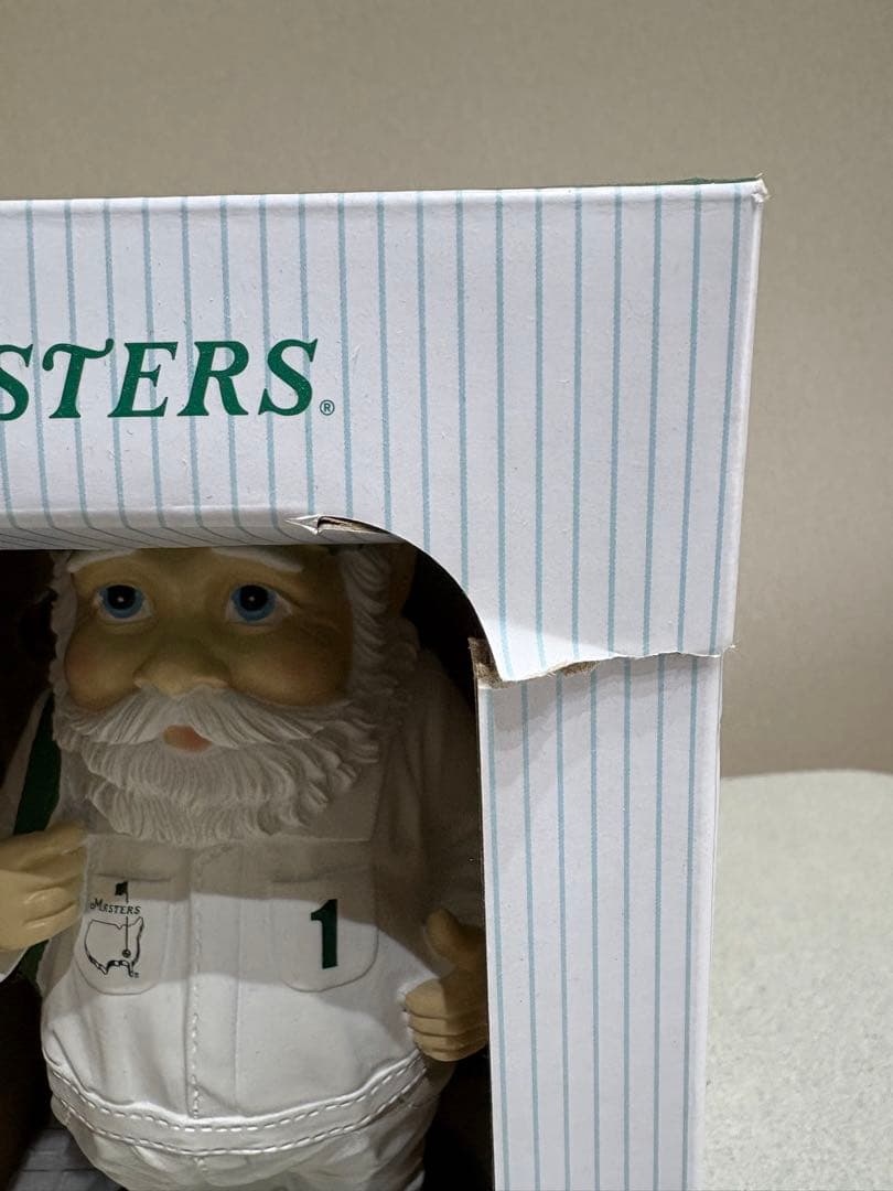 P　マスターズGNOME Ｔシャツとガーデンノーム 妖精ミニ 箱に破れ有り