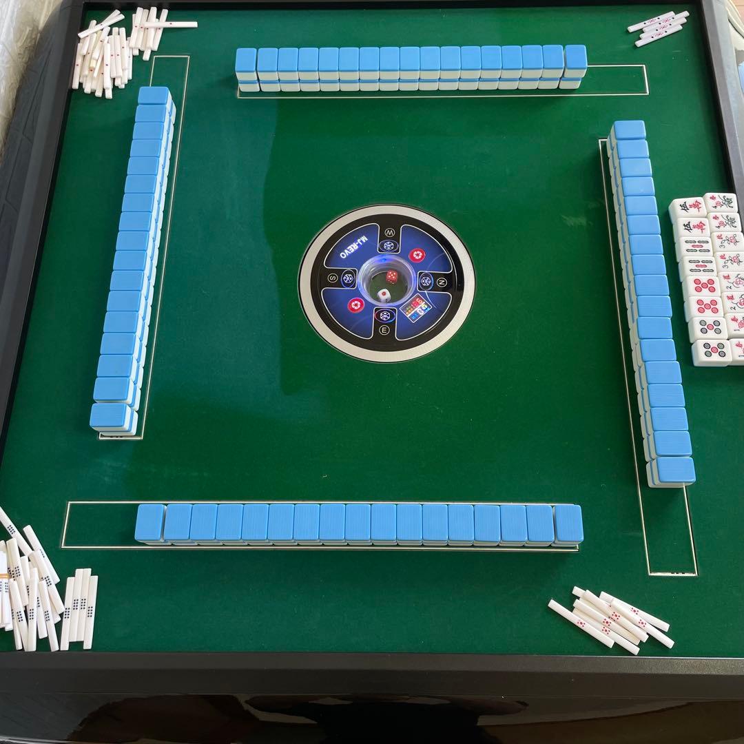 良品　全自動麻雀卓　麻雀テーブル　MJ-REVO ロータイプ　キャスター付き