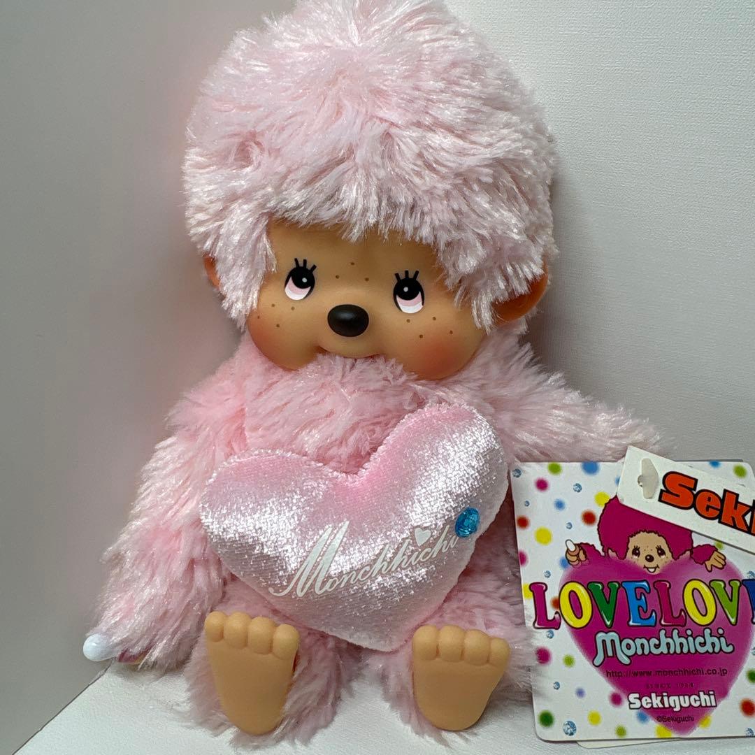 新品 2010年発売 LOVE LOVE ピンク モンチッチ 1427
