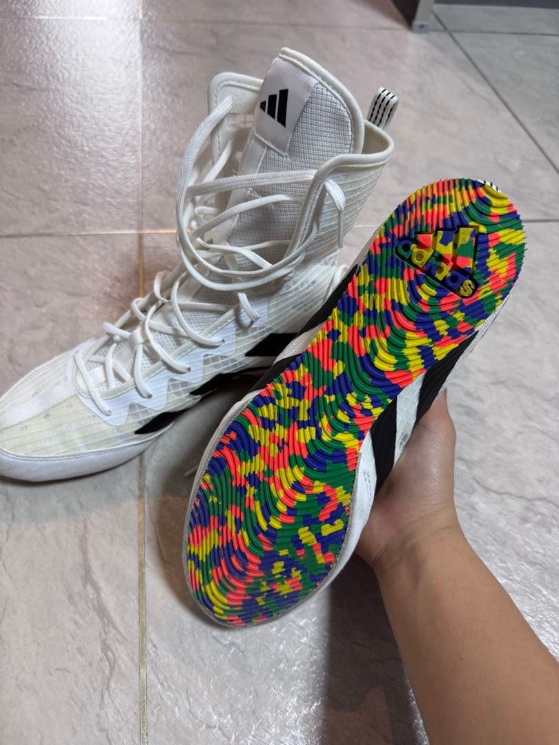 adidas Box Hog 4 ボクシングシューズ (ID5062) 23.5