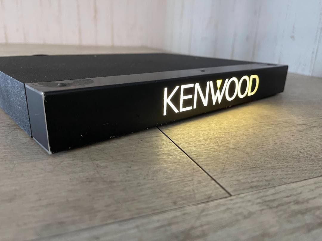 KENWOOD ケンウッド ディスプレイ 電飾看板 動作確認済 インテリア 店舗
