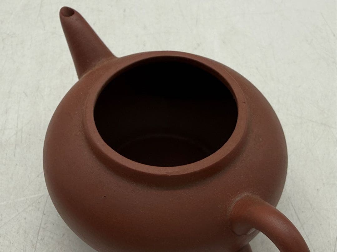 宜興紫砂　水平壺　宜興孟臣銘　茶器　急須　送料込み260118