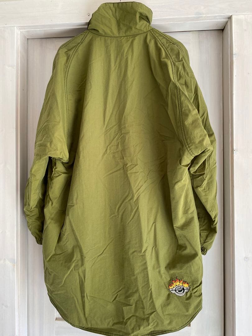 Sims ハーフジップ アウター オリーブグリーン マスタード スノボ スキー