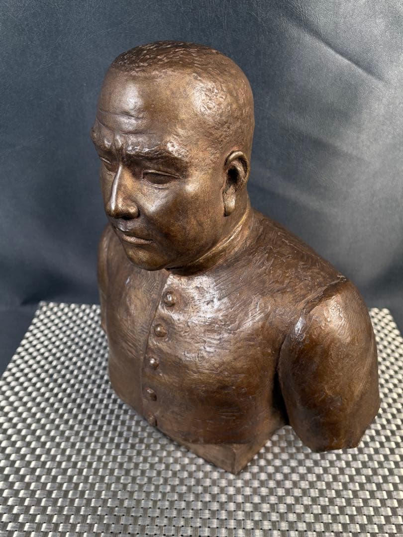 C038 ブロンズ像　西郷隆盛　敬天愛人