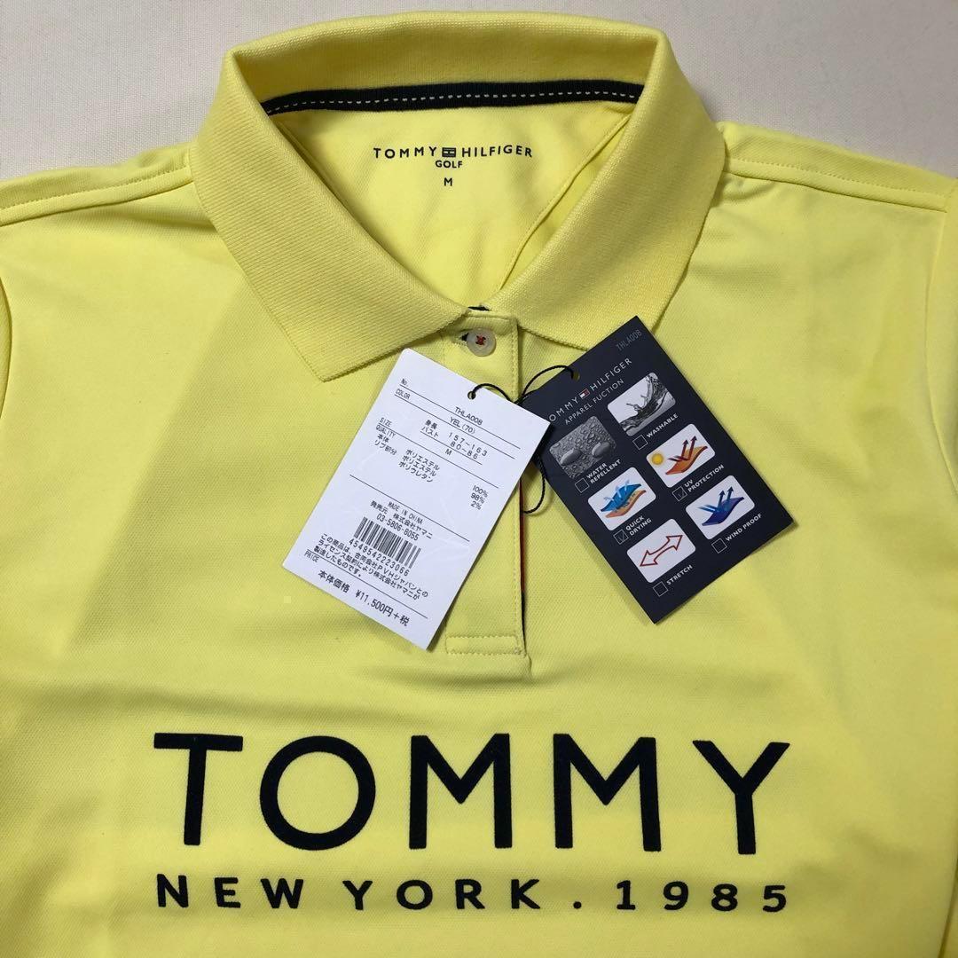 新品未使用 トミーヒルフィガーゴルフ 2020モデル ポロシャツ イエロー M