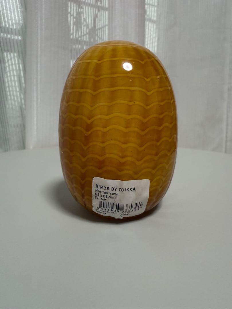  イッタラ　バード　owl イエロー