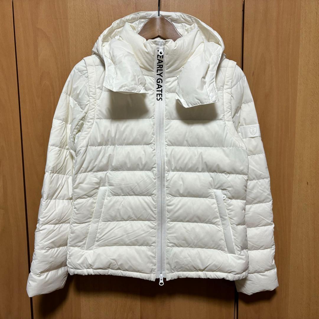 パーリーゲイツ　メカニカルストレッチドビーチドリプレイダウン　4wayレディース