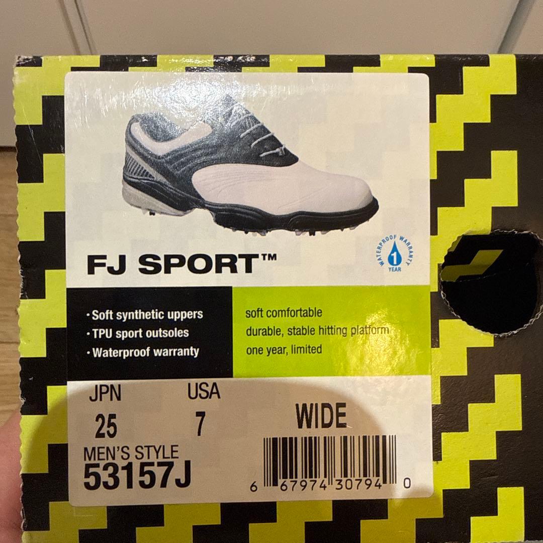 FJ ゴルフシューズ ホワイト/ブラック