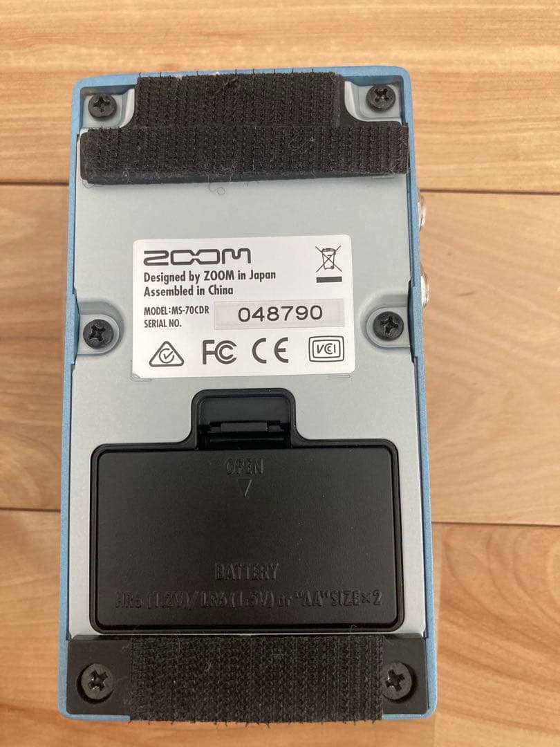 ZOOM MS-70CDRマルチエフェクターEVA電子modモディファイディレイ