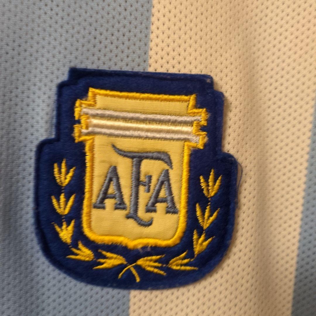 86年メキシコW杯　アルゼンチン代表マラドーナ公式ユニフォーム　ビンテージ