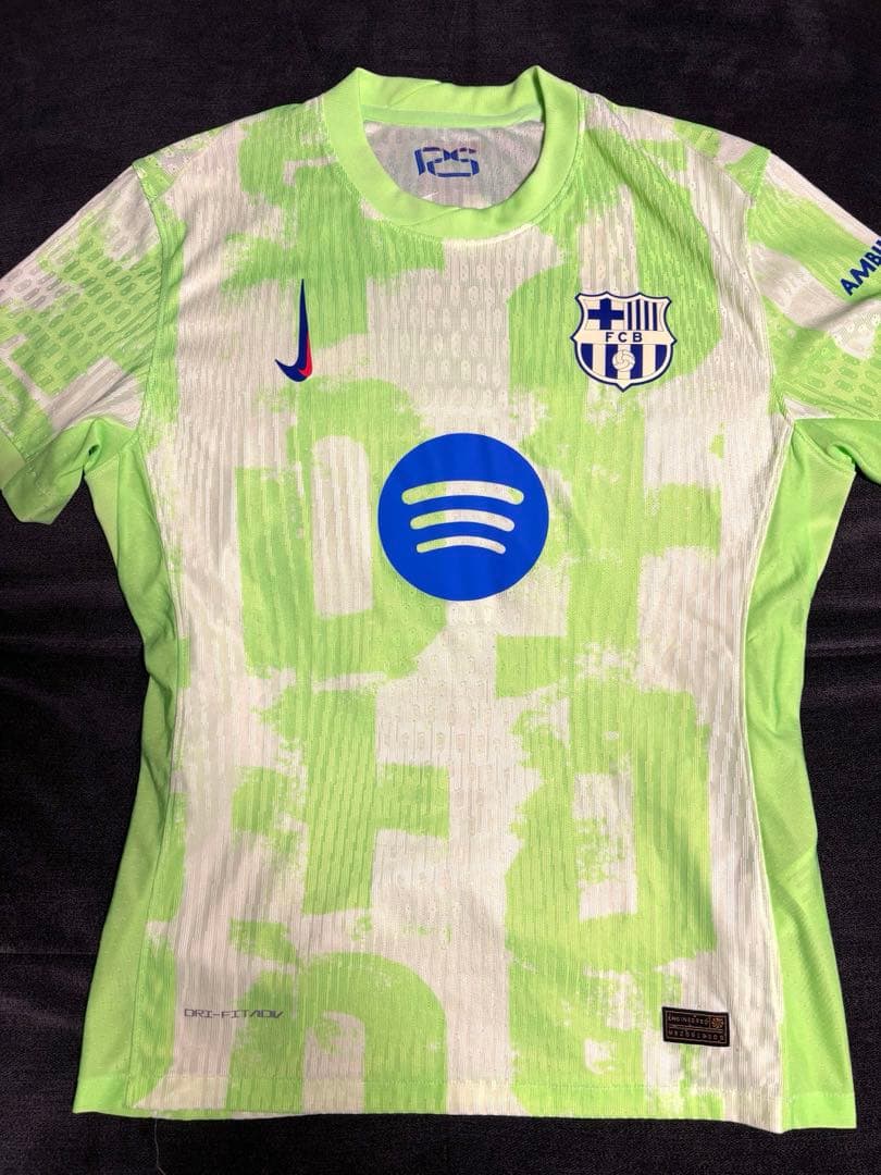 バルセロナ　ユニフォーム　オーセンティック　ラミンヤマル　19 24-25