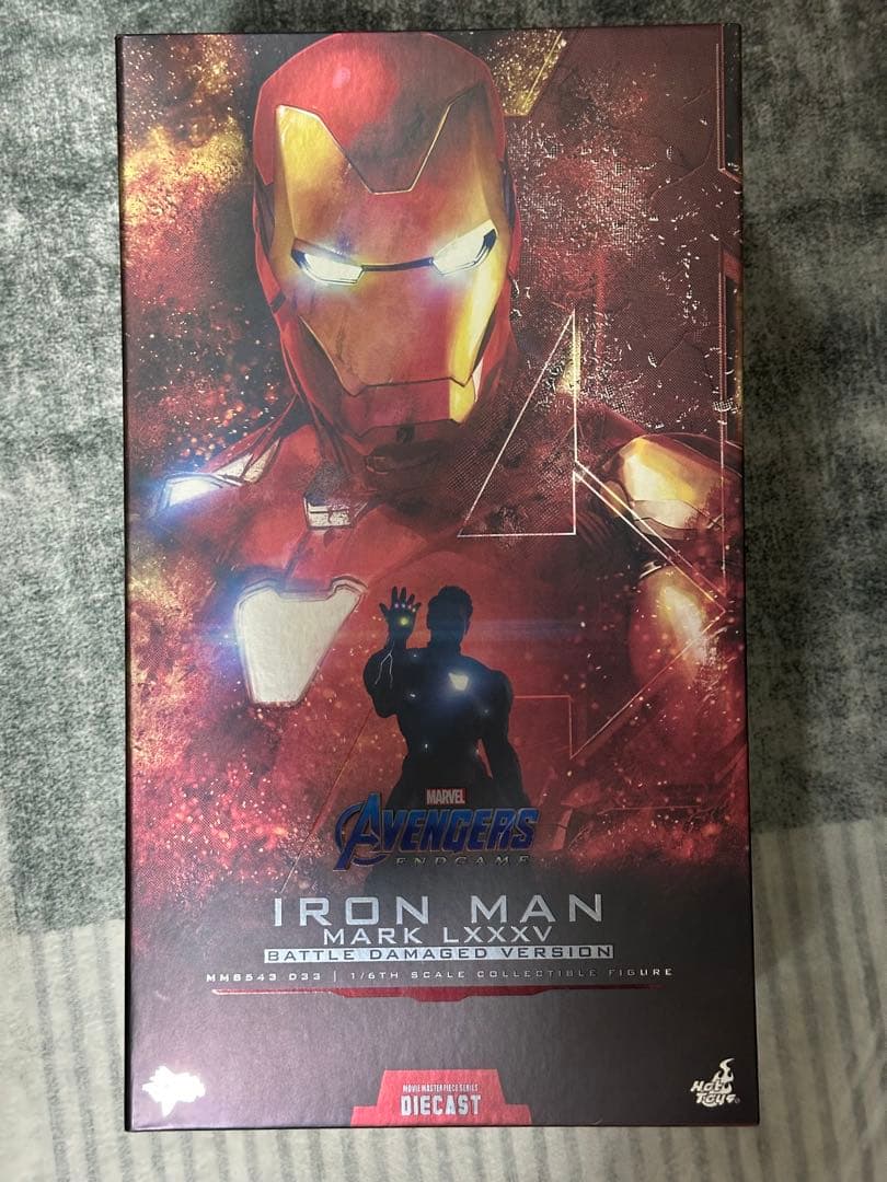 ホットトイズ　アイアンマン　マーク85 バトルダメージ版