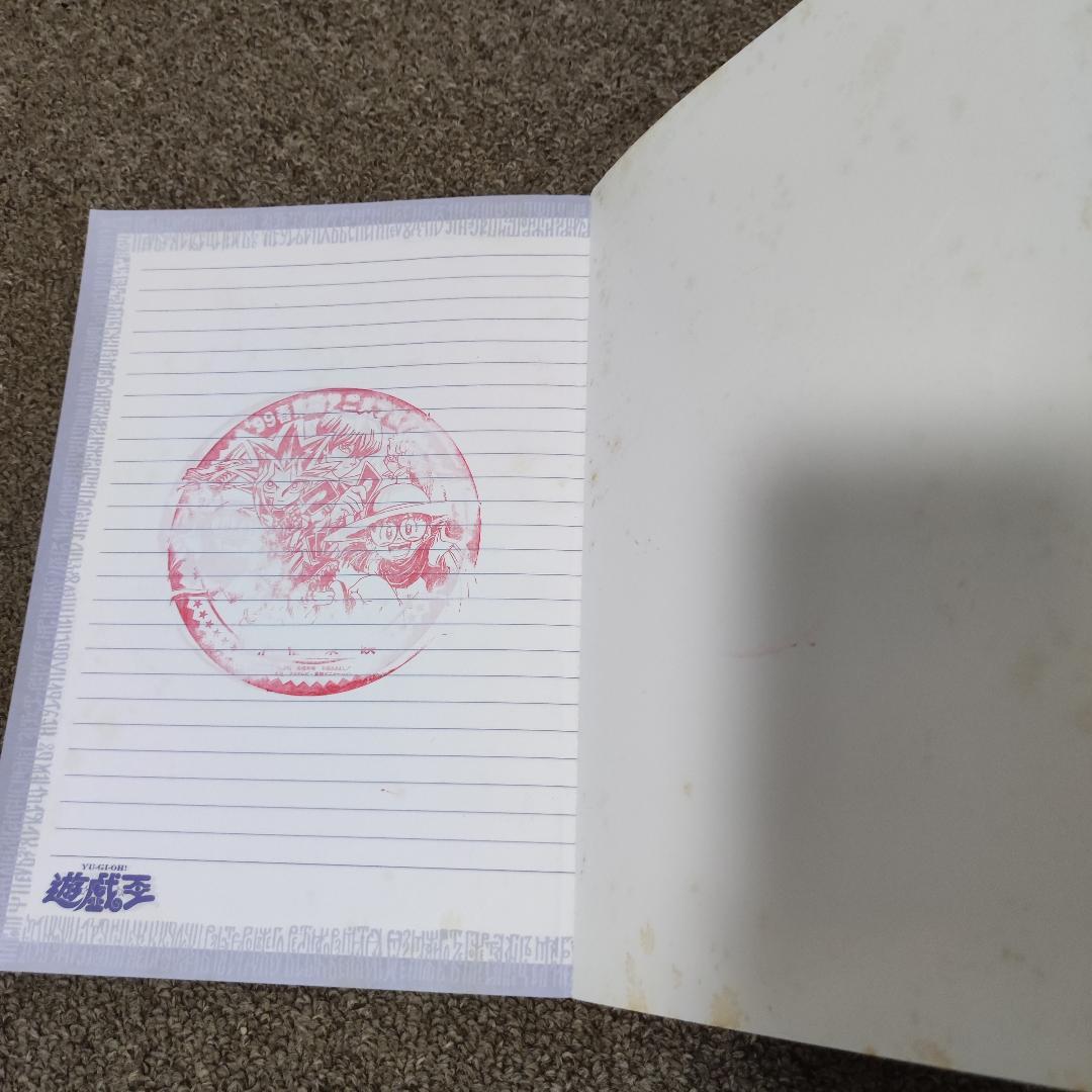 【激レア・やや傷あり】東映版 映画 遊戯王 特典 下敷き サイン入りデータノート