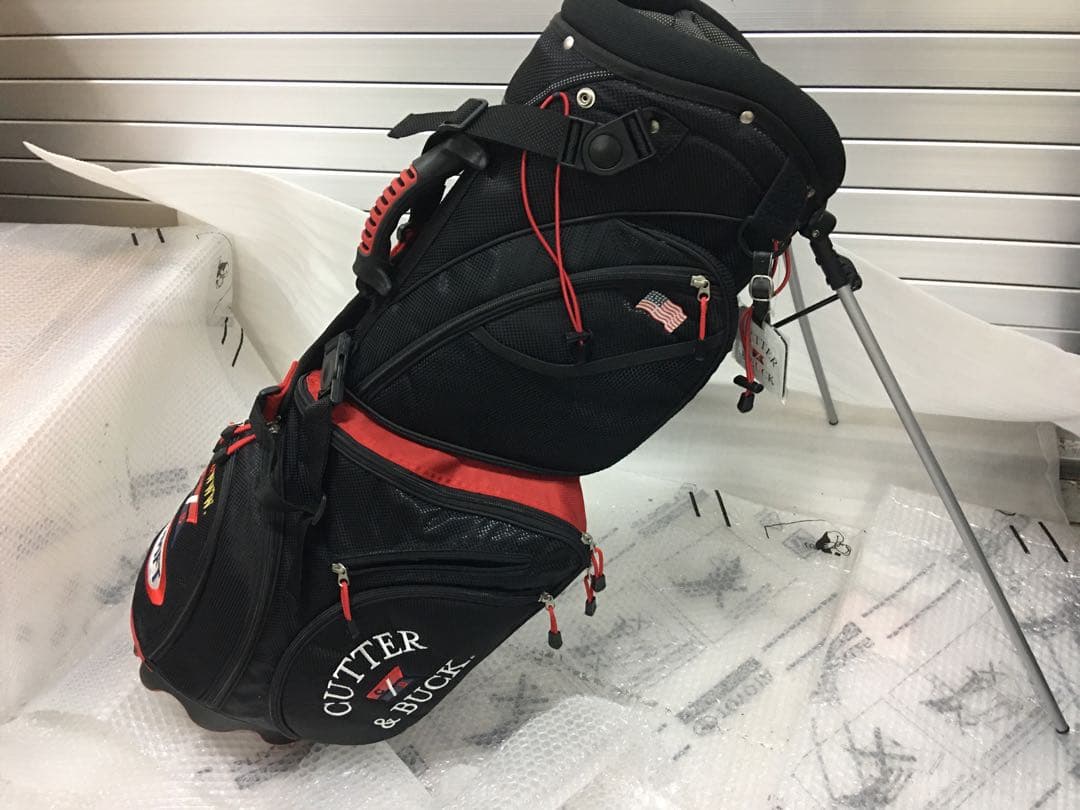 CUTTER&BUCK ノベルティー刺繍入りスタンドバック