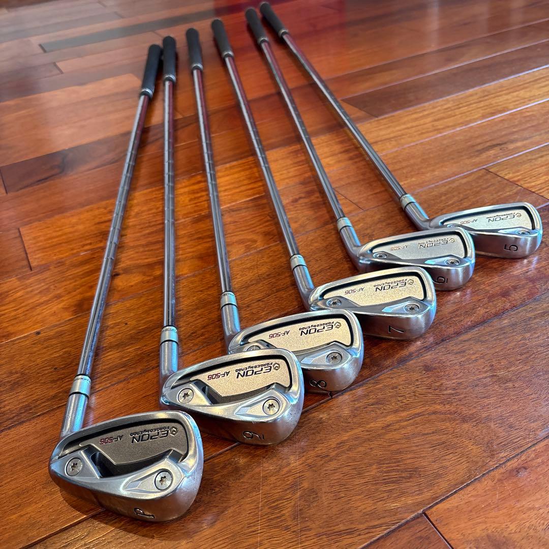 エポン　アイアン　6本セット