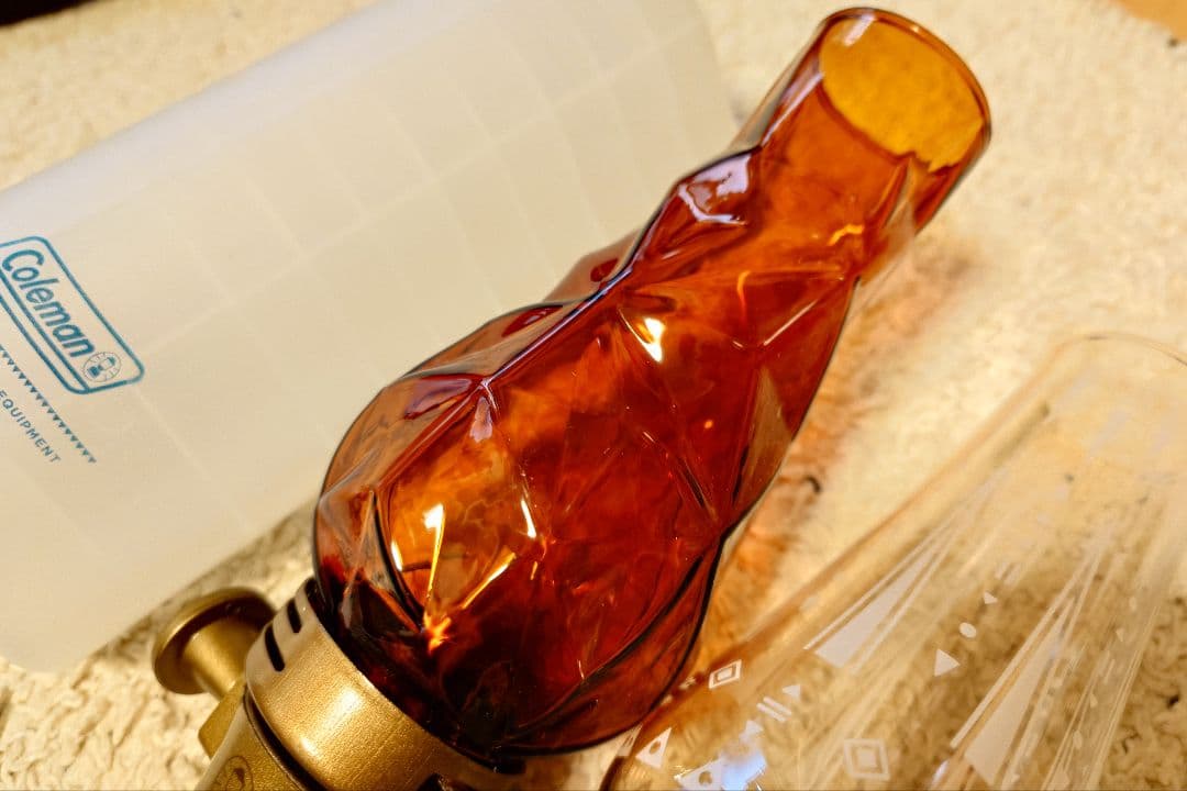 Coleman ルミエール インディゴランタン + アンバーシェード