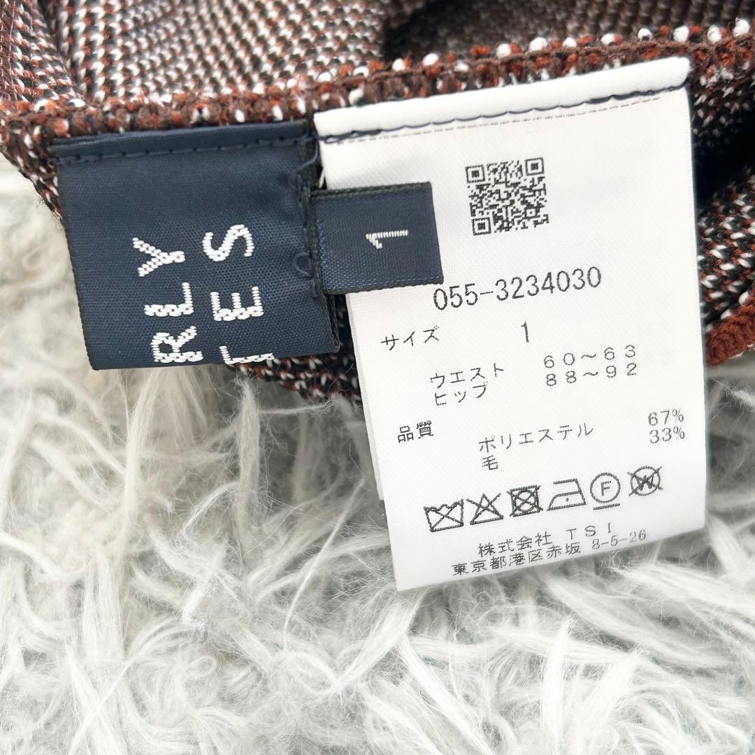 新品　パーリーゲイツ　セットアップ　モックネック　ニット　セーター　スカート　1