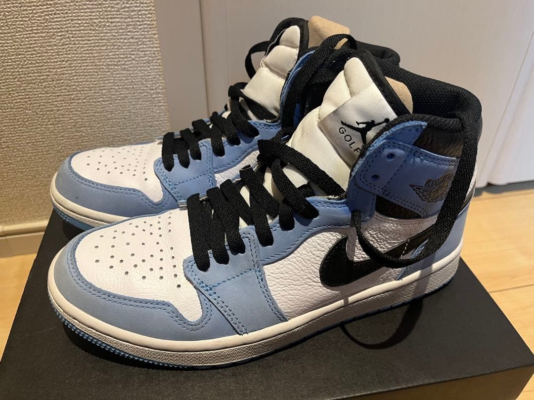 シンヤエアジョーダン 1 G HIGH ハイ　ゴルフシューズ　美品