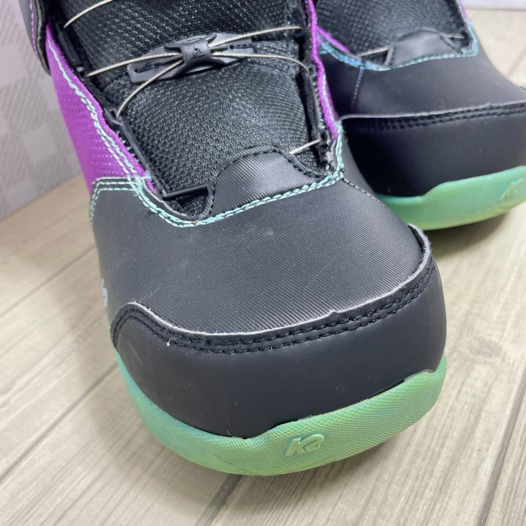 【BOA】スノーボード ブーツ「K2 KAT」21cm ジュニア インナーブルー