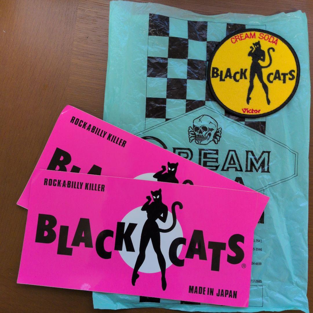 BLACKCATS　ワッペン　ステッカー
