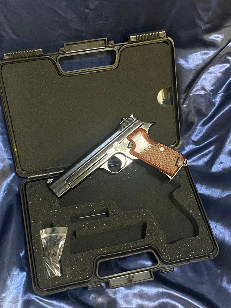 マルシン　SIG P210 6mmフルストロークWディープ/HW木製グリップ付き