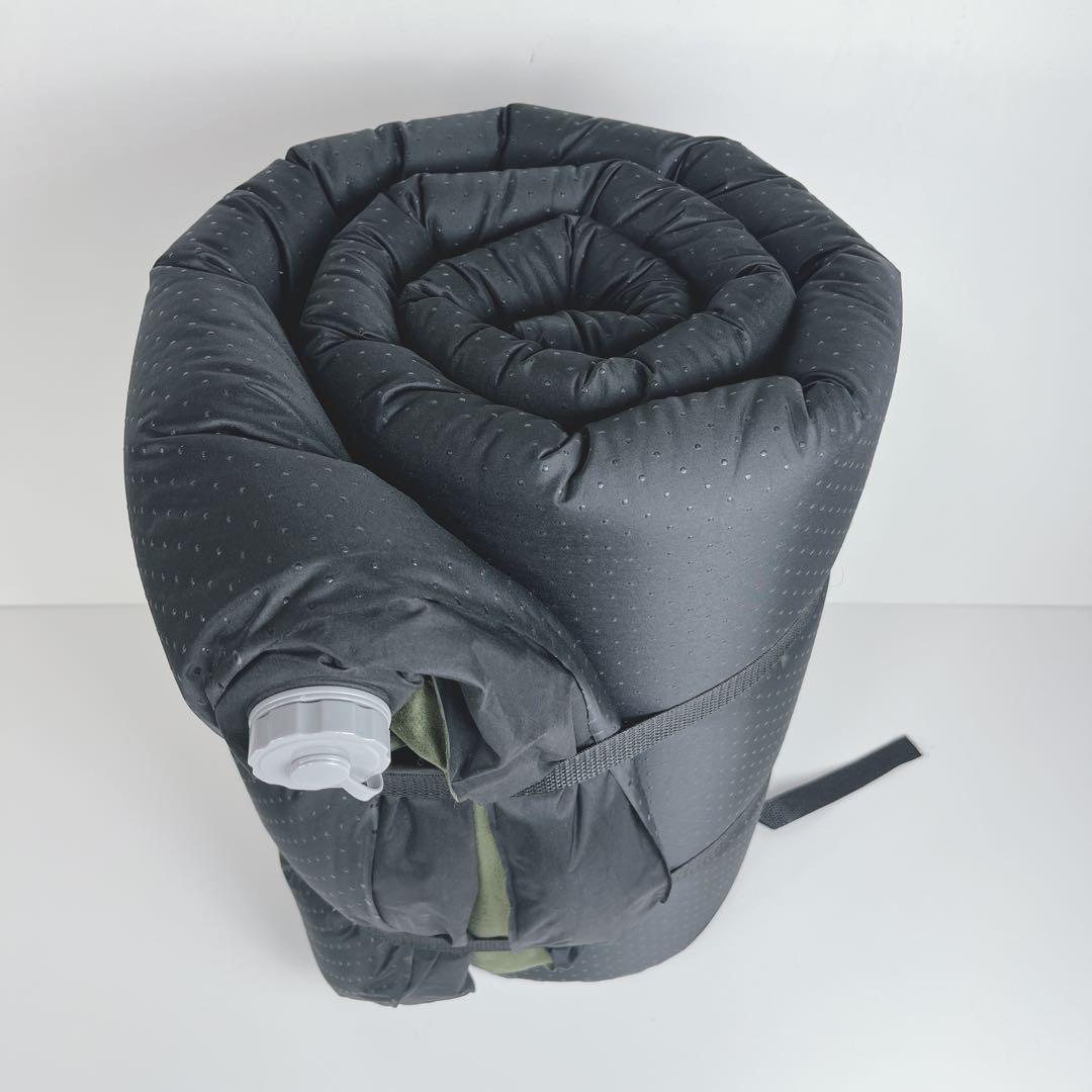 FUTUREFOX ワイドキャンプマット 自動吸気 オリーブ 90cm