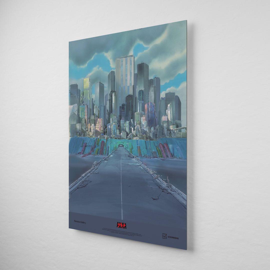 希少　Akira アキラ　ラストシーン　リトグラフ アルミ製