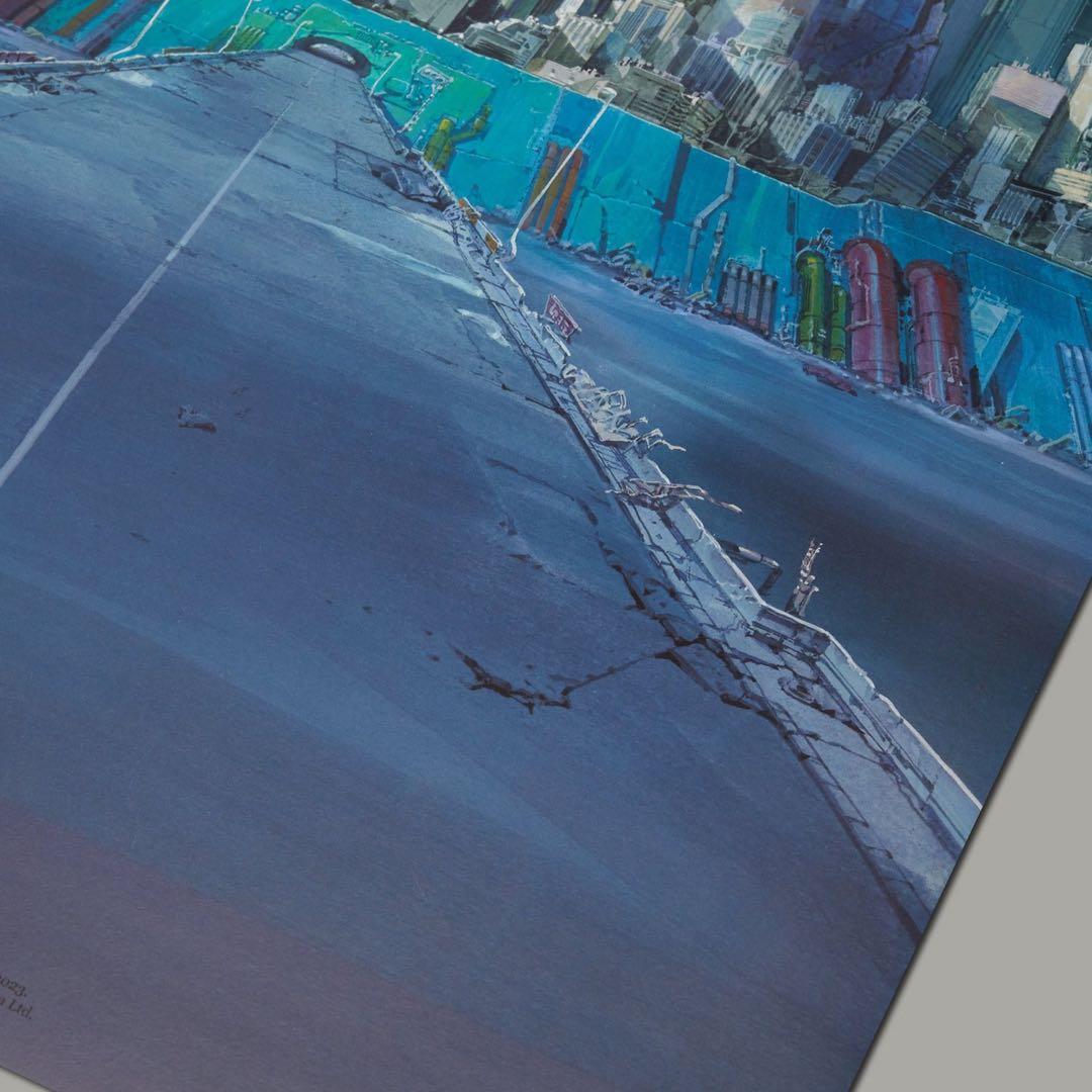 希少　Akira アキラ　ラストシーン　リトグラフ アルミ製