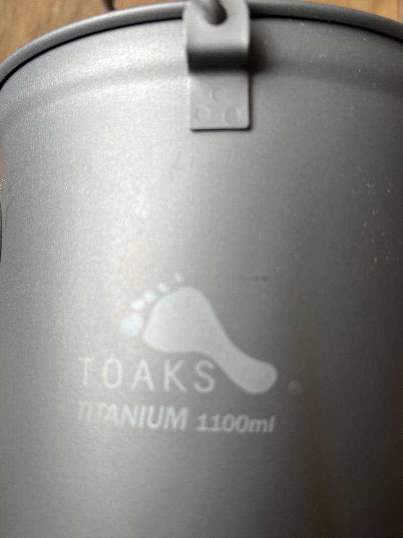 トークス ウッドバーニングストーブ と1600 と1100チタンポットのセット