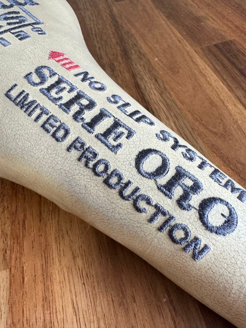 san marco サドル Vintage レザー 刺繍 イタリア製