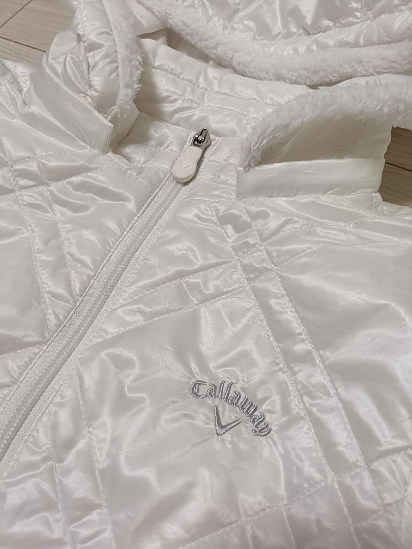 キャロウェイゴルフ☆白セットアップ☆レディスＬ