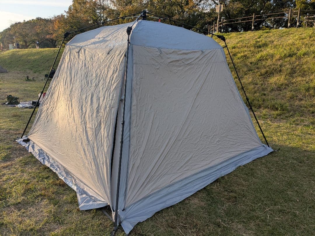 クイックキャンプ　スクリーンタープ3m　QC-ST300　ワンタッチタープ