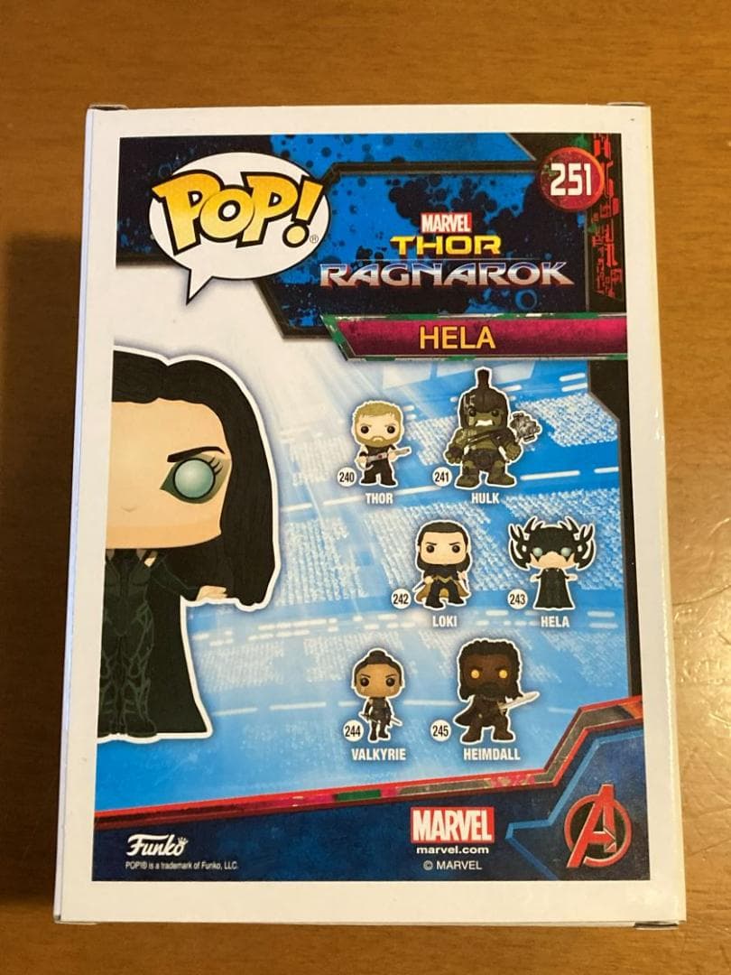 Funko POP マーベル ヘラ マイティーソー 251 フィギュア