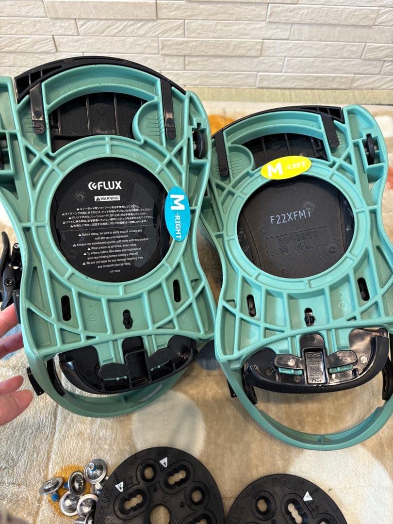 FLUX BDS F22XFビンディング Mサイズ グリーン