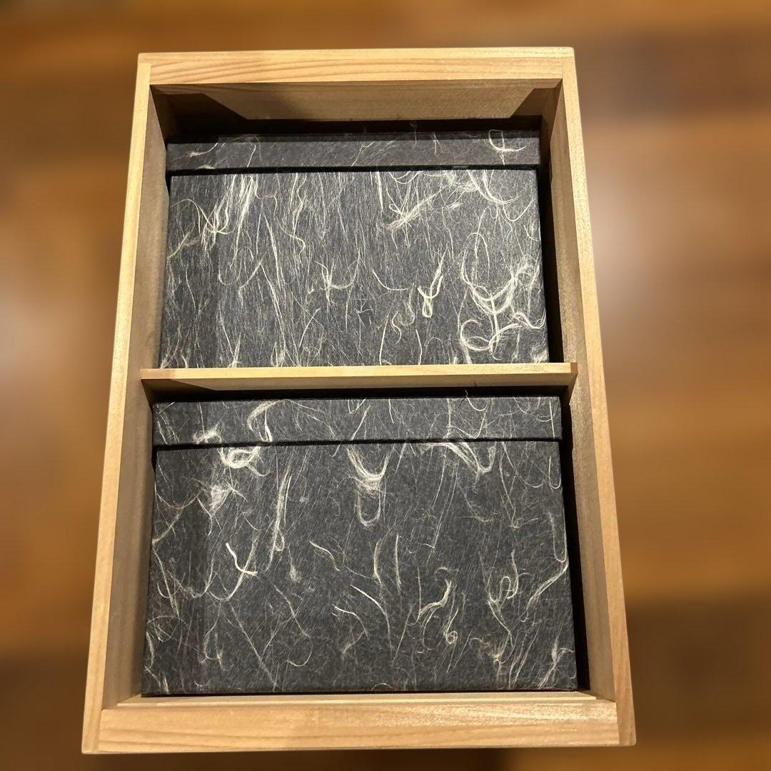 輪島塗り漆器 重箱２段2個セット　美品