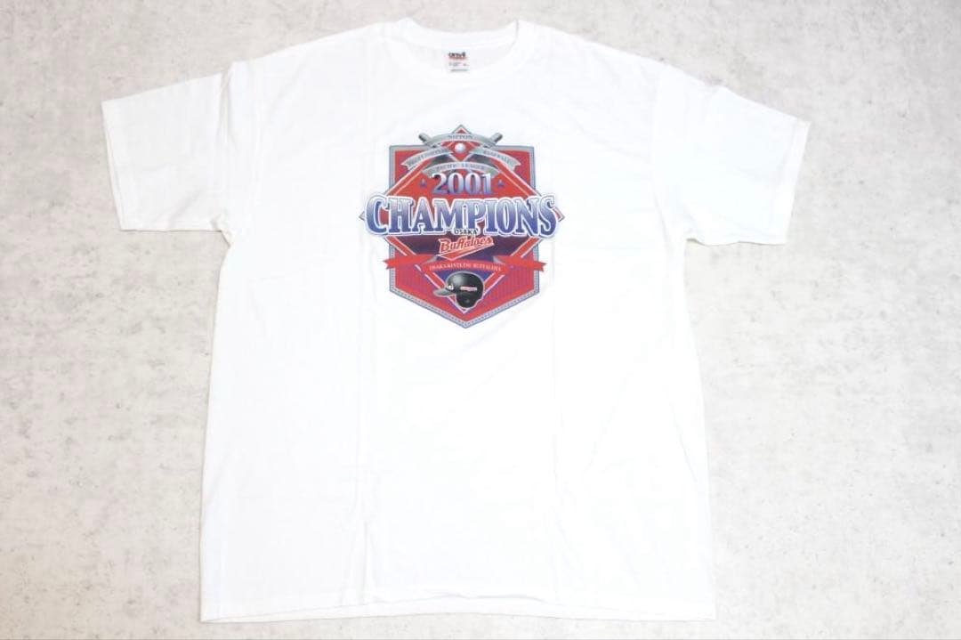 【デッドストック】メンズXL　ヴィンテージ　大阪　近鉄　バファローズ　優勝記念