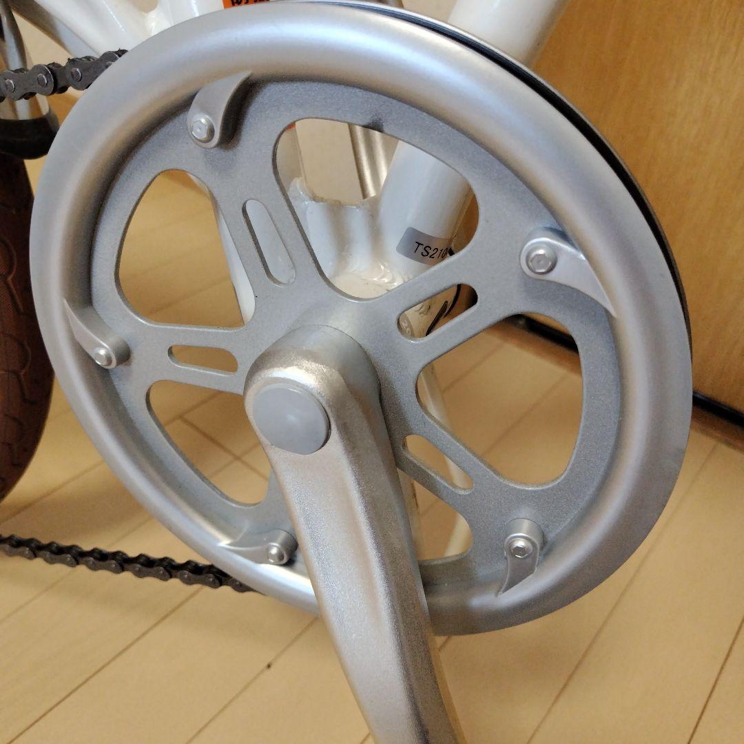 FIAT 折りたたみ自転車 20インチ ホワイト